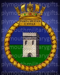 HMS Portchester Castle Magnet